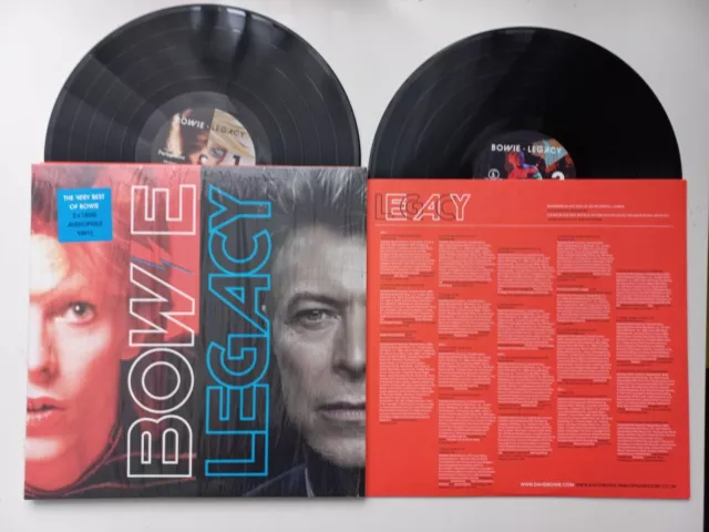 David Bowie–Legacy 2x Vinyl LP Compilation, Limited Edition 2017