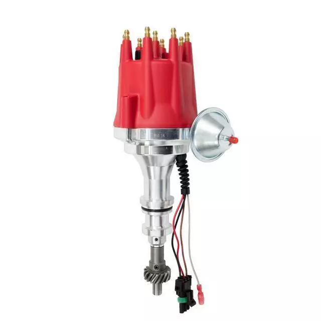 TSP Red Cap Ford Big Block Pro Series Ready to Run Distributor JM7706R