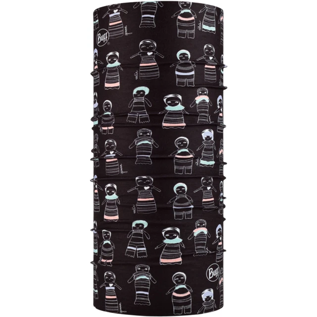 Buff Kids Original EcoStretch Outdoor Tubular Bandana Scarf - Black