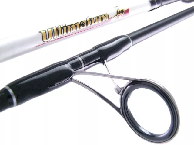 SARATOGA Carbon Fibre ULTIMATUM Jig Custom Jigging Fishing Rod 6'3 24kg Big Game 2