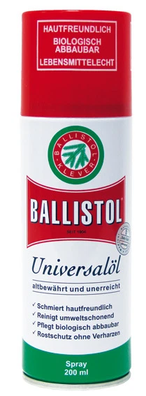 BALLISTOL Feinmechanik-Öl Spray, 200 Ml, 2 Stück