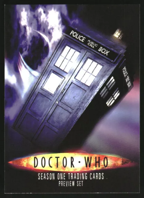 2008 Doctor Who Season One Previews #DW4 TARDIS - NM-MT