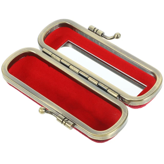 Scatola Per Rossetto Da Donna Astuccio Retrò Porta Clip All'aperto Contenitori