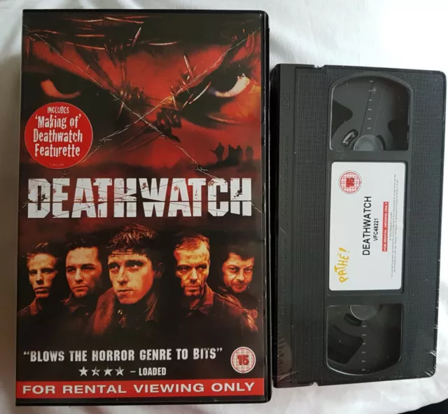  Deathwatch [VHS] : Jamie Bell, Rúaidhrí Conroy, Mike