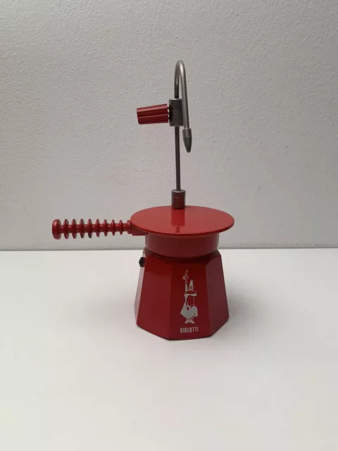 Vaporizzatore Bialetti In Alluminio Verniciato Rosso Vintage no Caffettiera