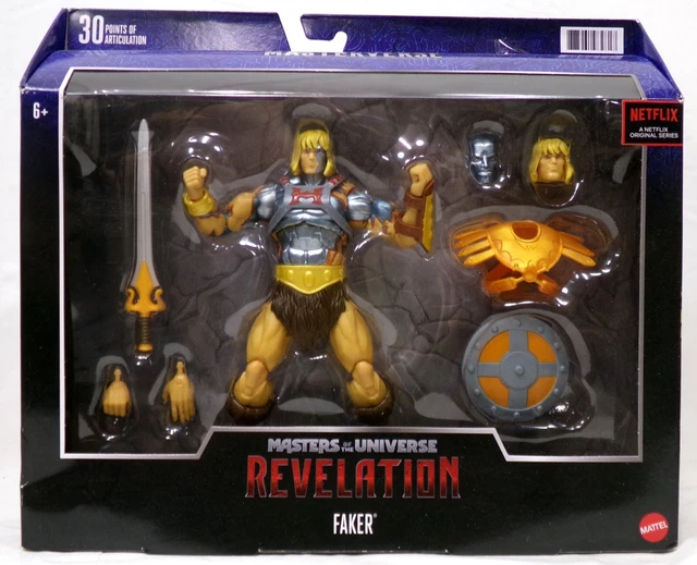 Figura Action Faker – Masters Of The Universe Revelation Masterverse | 18 Cm, Esclusiva | Articolo Da Collezione
