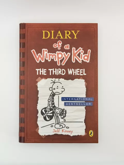 The Third Wheel (Diary of a Wimpy Kid book 7) by Jeff Kinney (Hardcover, 2012)