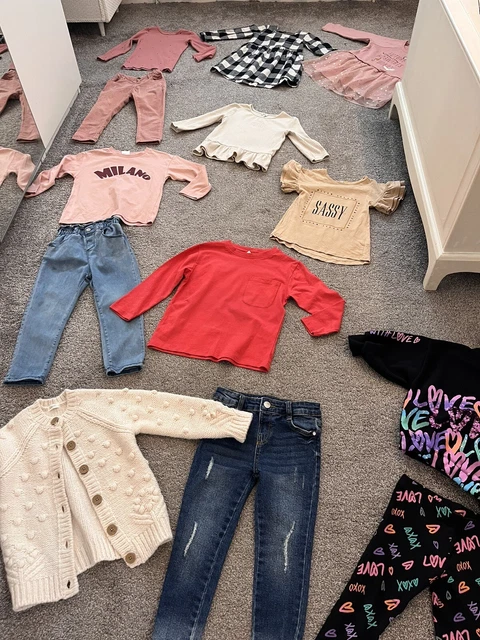 Pacchetto abiti autunno/inverno ragazze età 3-4 anni Zara Next River Island