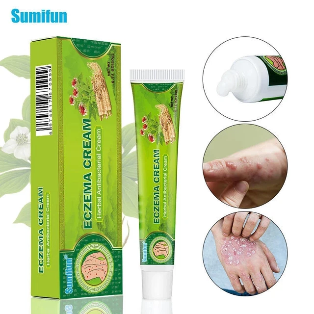 Sumifun Tratamiento Psoriasis Crema Antibacteriano Antiprurítico Herbal Ungüento