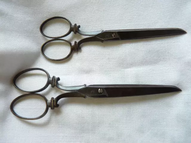  Scissors Stainless Steel Metal Scissors Stitch Small Scissors  Weaving Crafts (Bronze) : Musical Instruments
