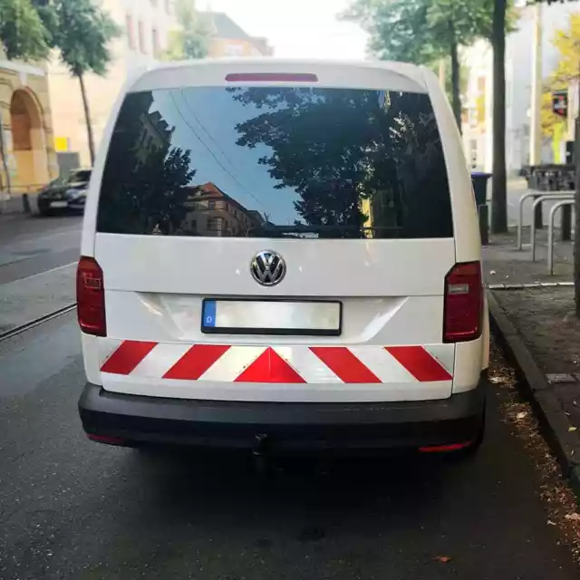 3M KFZ-Warnmarkierung Set 823i selbstklebend rot-weiß DIN 30710 reflektierend 2