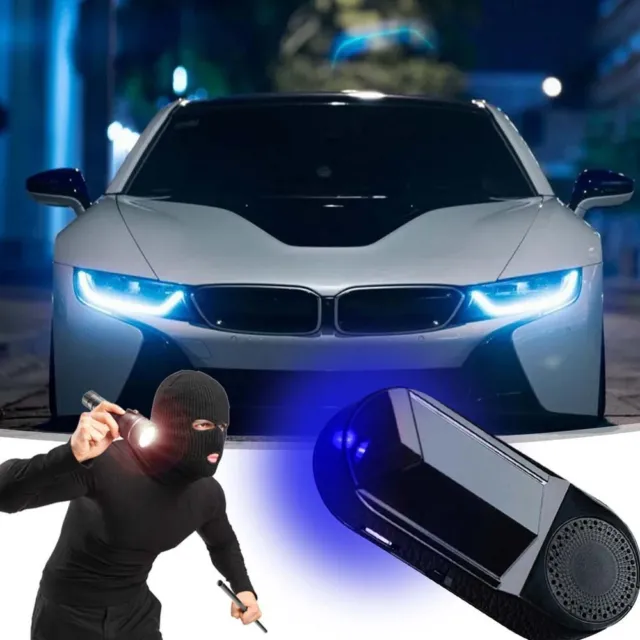 Fake Car Alarm Light Fake LED Flashing Car Alarms for Theft Solar Power Durable
