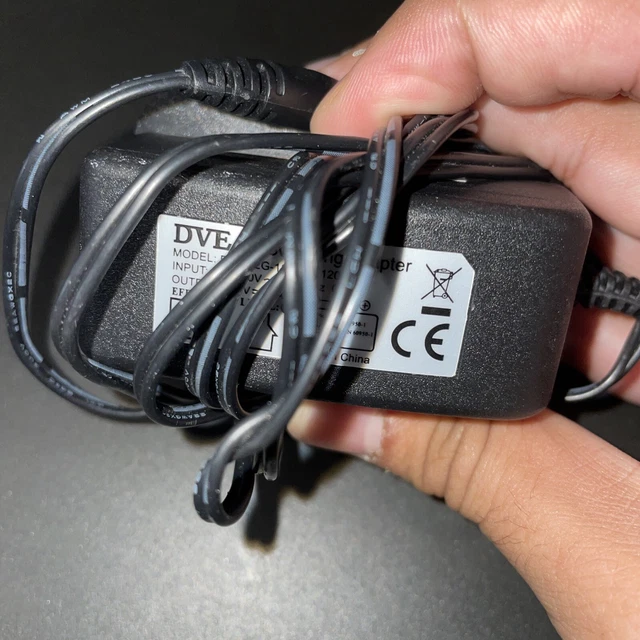 Genuine DVE Switching Charger Cable With Plug