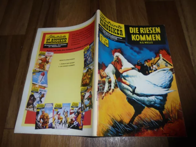 ILLUSTRIERTE KLASSIKER # 2 -- die RIESEN KOMMEN / H.G. Wells-Hethke 1991