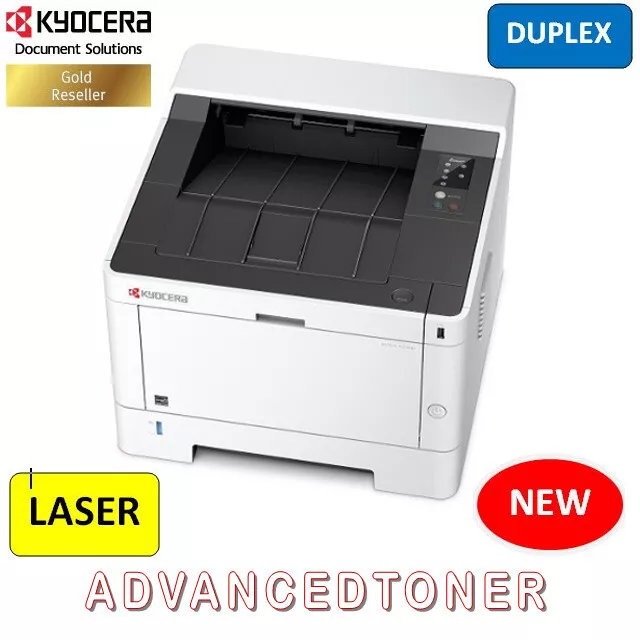 Kyocera P2040DN  High Speed Duplex Mono Laser Printer + 2 Year Warranty