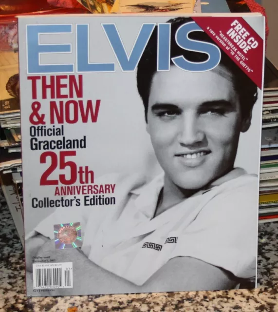 Elvis Then & Now Official Graceland 25th Anniversary Collector's Edition
