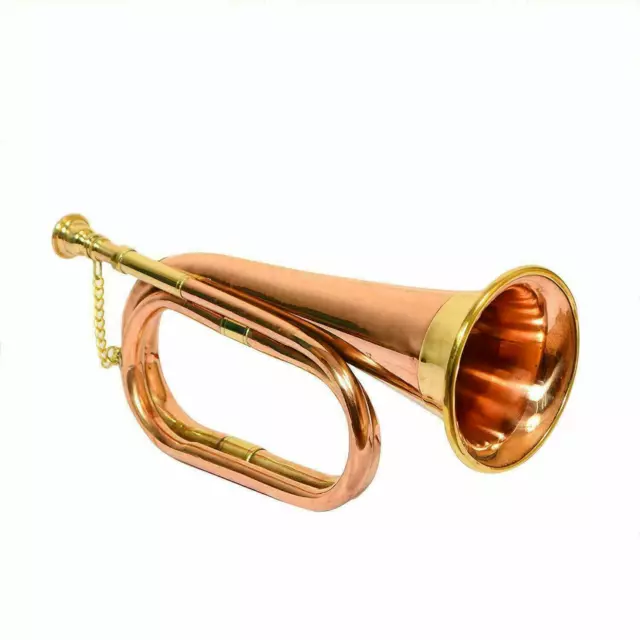 New Bugle Copper/Brass Made Classy Old School Orchestra Band bugle Gift Items