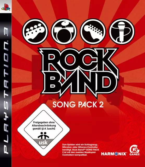 Rock Band: Song Pack 2 (Sony PlayStation 3, 2009)