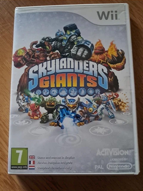 Pack De Démarrage Skylanders Giants Pour Wii - Neuf (Boîte Carton Abîmée)