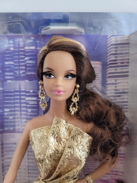 Barbie - The Look City Shine gold dress Steffi face- Brand New in Box - Mattel