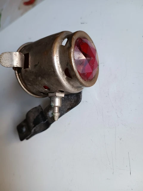 Ancien Feu Arrière De Vélo - Fabrication Française - Occasion