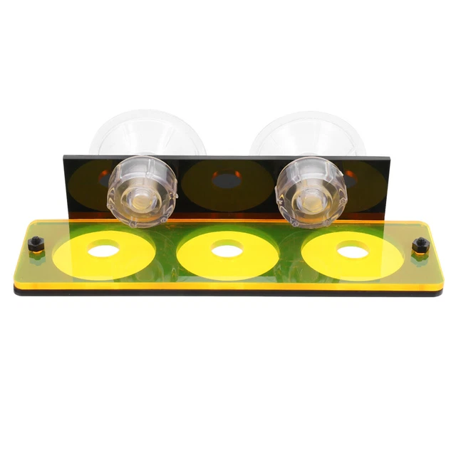 Fish Tank Bracket Holder Multiple Slots Coral Frag Stand Tile