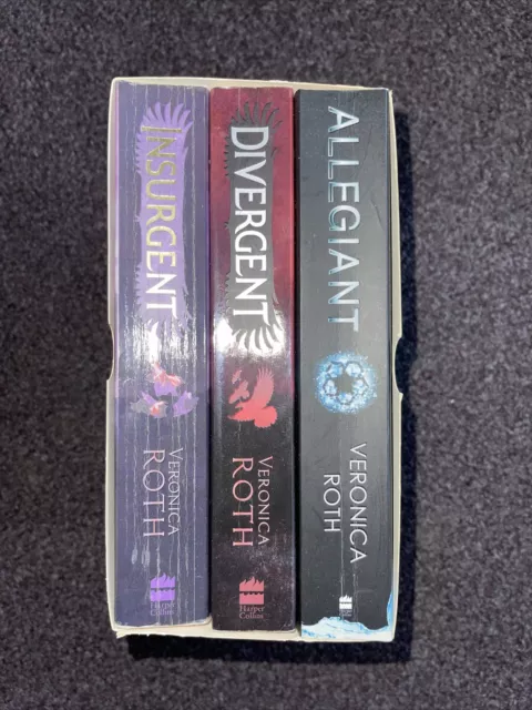 Divergent Series Boxed Set (books 1-3) by Veronica Roth (Paperback, 2014) (SH33)