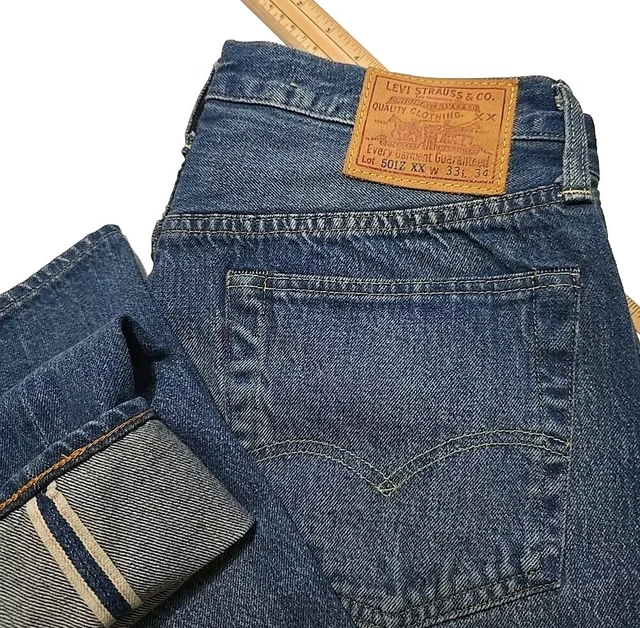 LEVIS VINTAGE CLOTHING LVC 1954 501Z XX Jeans Big E Selvedge Denim 