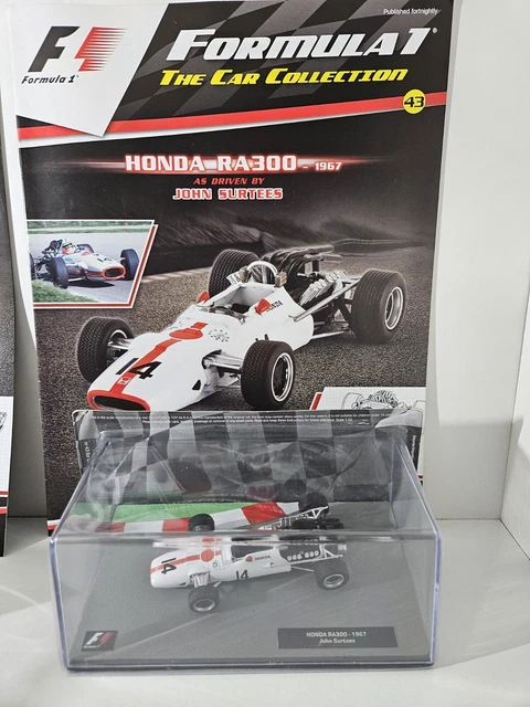 FORMULA ONE F1 Car Collection Honda RA300 1967 John Surtees 1/43 £10.00 ...