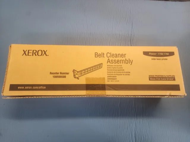 New Genuine Xerox 108R00580 Belt Cleaner Assembly Phaser 7750 7760 - Sealed Box