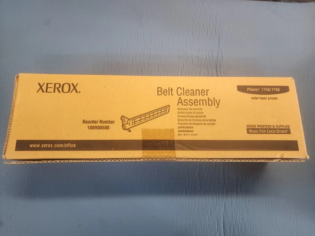 New Genuine Xerox 108R00580 Belt Cleaner Assembly Phaser 7750 7760 - Sealed Box