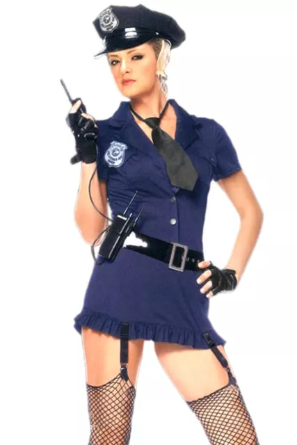 Déguisement Tenue Robe Policière Police Sexy Costume Halloween Carnaval 80977