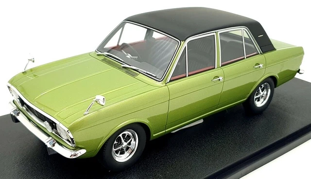 CULT MODELS 1/18 Scale CML048-02 - Ford Cortina 1600E 1970 - Met Green ...