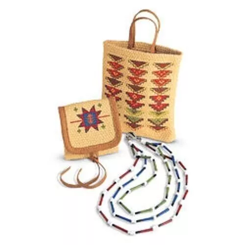 American Girl Beforever KAYA MEET ACCESSORIES for 18" Dolls NEW Bag Necklace