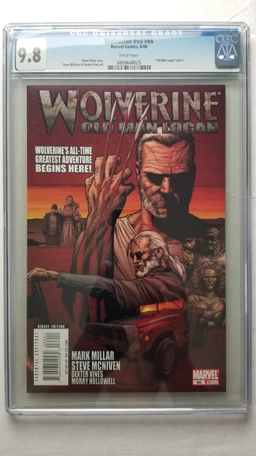 Wolverine #66 vol 3 CGC 9.8 NM/M       Old Man Logan Part 1