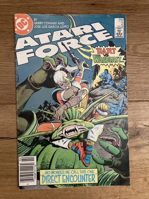 Atari Force #2 DC Comics 1984 Fair To Poor Condition
