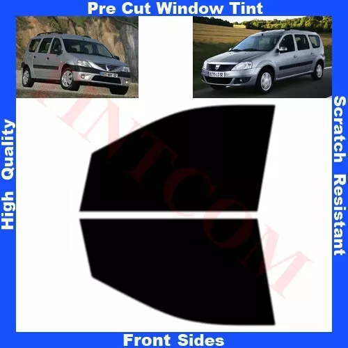 Pre Cut Window Tint for-Dacia Logan 5-doors 2007-2012 Front Sides