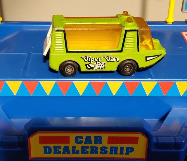 1980 LESNEY MATCHBOX #46 Viper Van Stretcha Fetcha Green Sealed