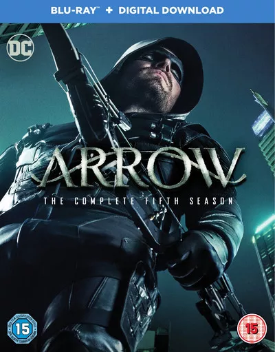 Arrow: The Complete Fifth Season Blu-Ray (2017) Stephen Amell cert 15 4 discs