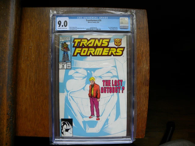 CGC 9.0 Transformers #79 6/91 VF/NM Late Issue Low Print Marvel Comics