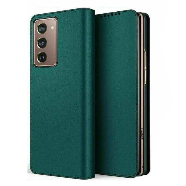 Pour Samsung Galaxy Z Fold 3/2 5 g  Portefeuille Carte Flip Étui En Cuir