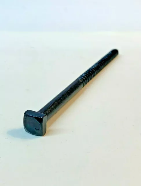 (25) 1/4 X 4-1/2" Square Head Lag Screw Bolt Steel BLACK OXIDE 3/8 4 1/2 long