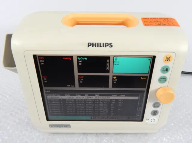 Philips Suresigns Vs3 Vital Signs Monitor S/N 739