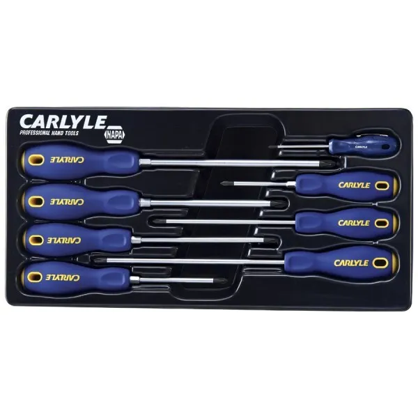 8pc Phillips Screwdriver Set SDSP8 Carlyle Genuine Top Quality Product New