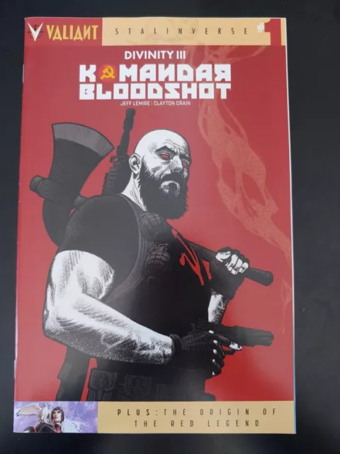 ⭐️ DIVINITY III: Komandar Bloodshot #1c (2016 VALIANT Comics) VF/NM Book