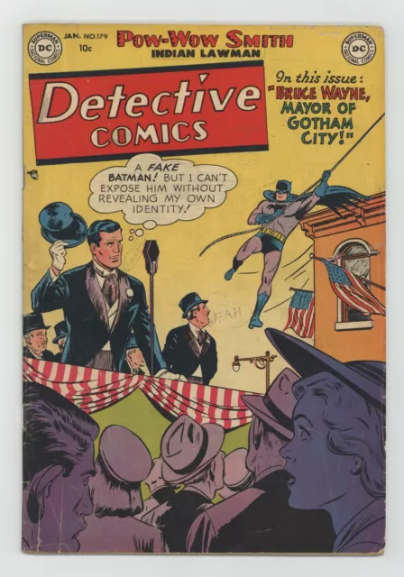 Détective Comics #179 Grade + 2.5 1952