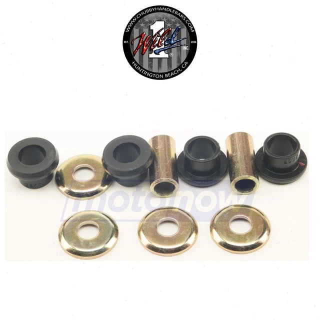 Wild 1 Riser Bushings for 1996-2006 Harley Davidson FLHRI Road King - xo