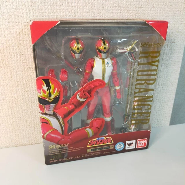 Power Rangers Ryu Figure BANDAI S.H.FIGUARTS RYU Ranger Figure Gosei Sentai Dairanger Power ...