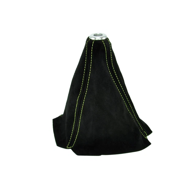 Universal Schaltsack Mit Gelber Naht | Schaltmanschette Für Auto-Innenraum