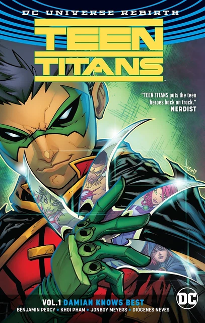 Teen Titans Vol. 1: Damian Knows Best (Rebirth) by Percy (paperback)